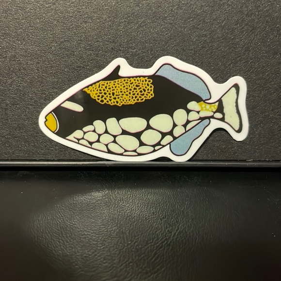 SALT WATER FISH STICKER - Picture 1 of 1